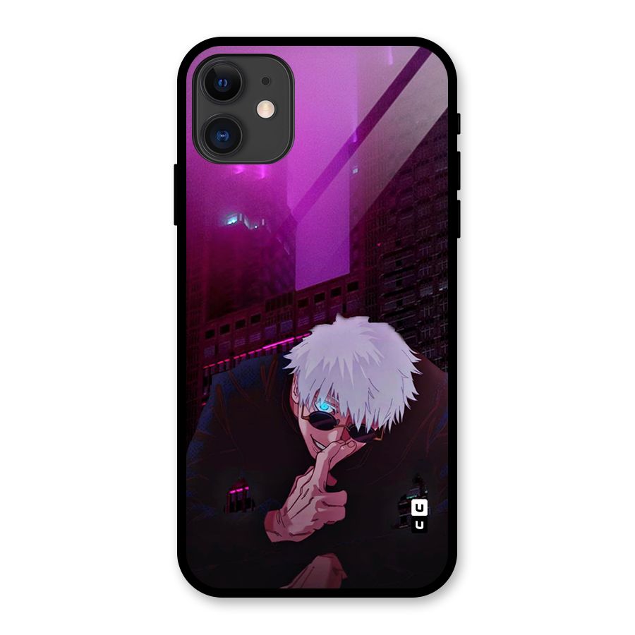 Gojo Sits Glass Back Case for iPhone 11