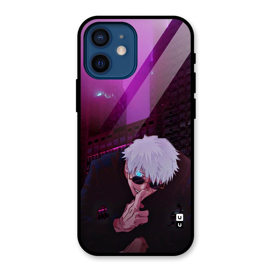 Gojo Sits Glass Back Case for iPhone 12 Mini