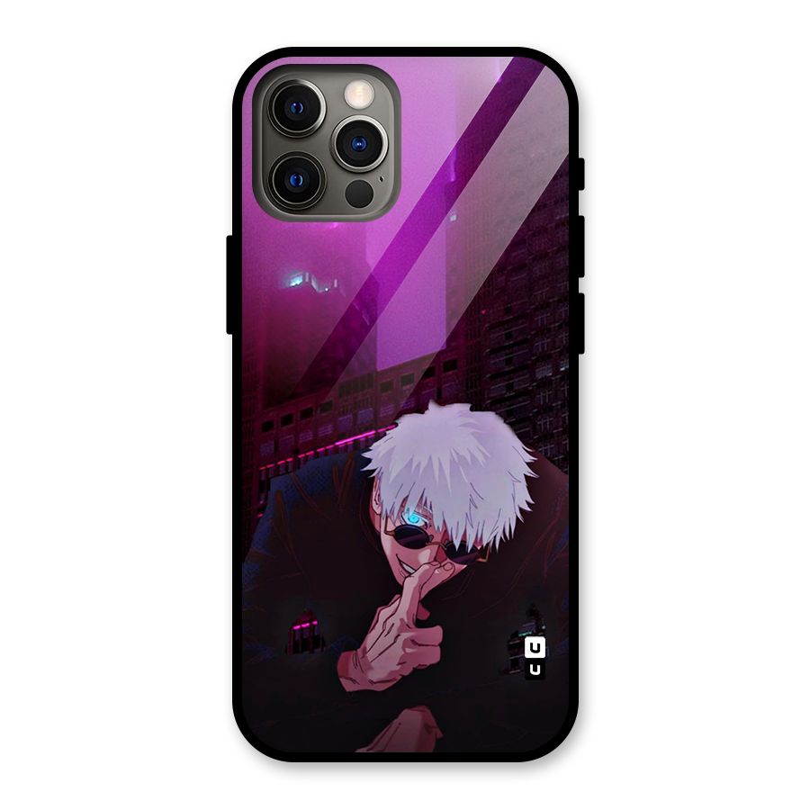 Gojo Sits Glass Back Case for iPhone 12 Pro