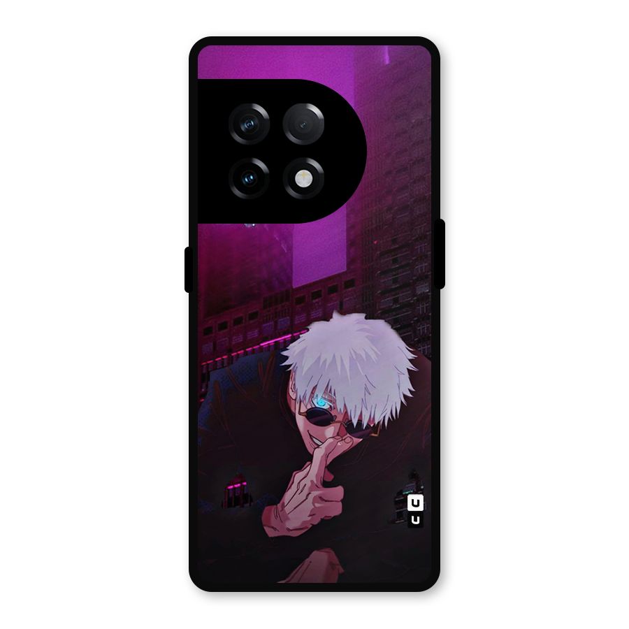 Gojo Sits Metal Back Case for OnePlus 11R