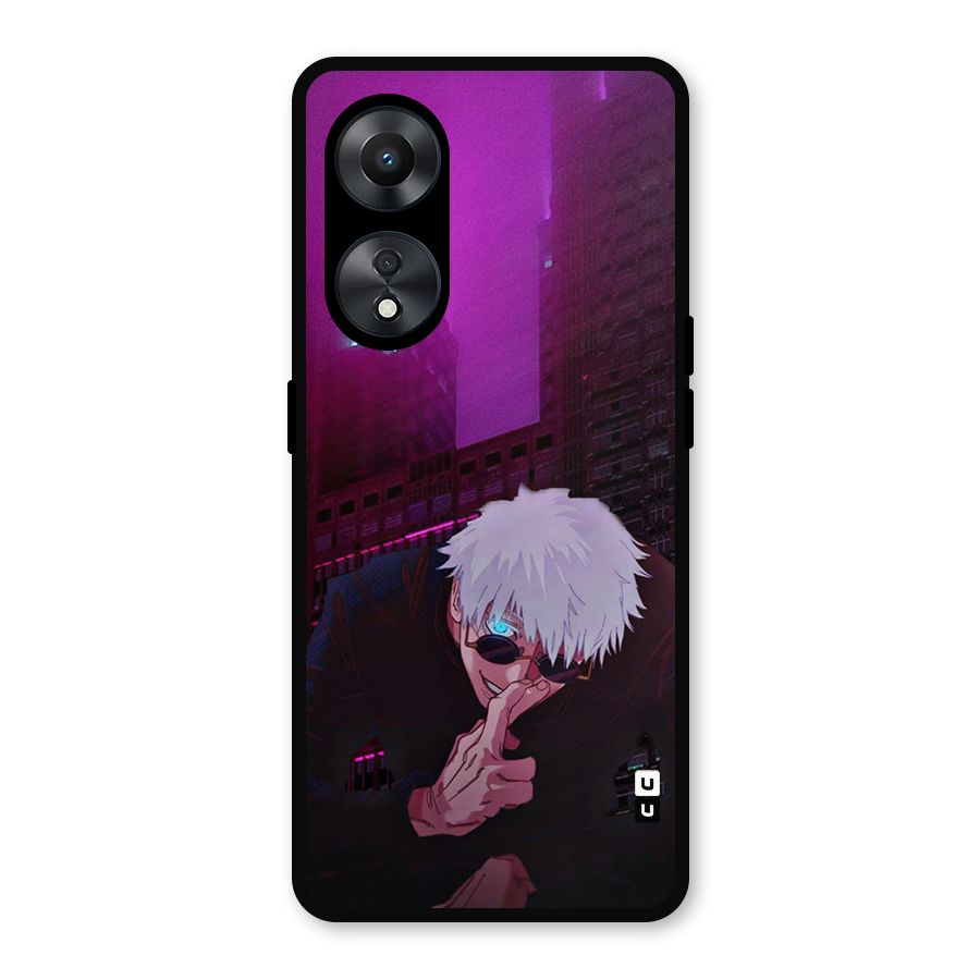 Gojo Sits Metal Back Case for Oppo A78