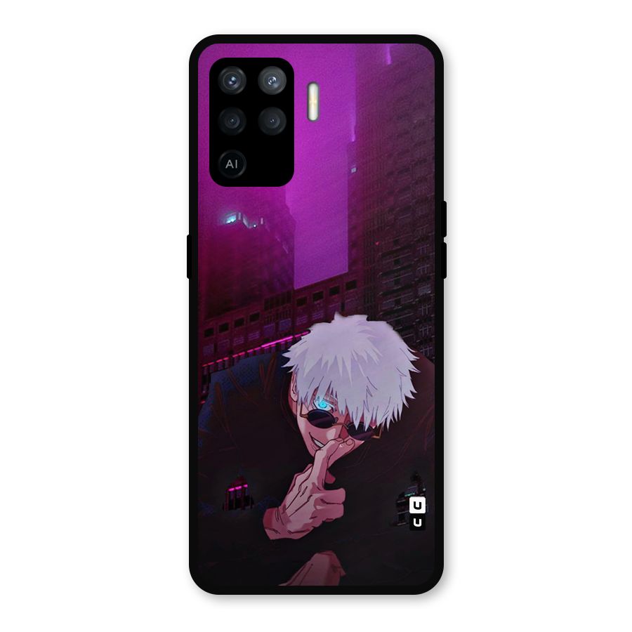 Gojo Sits Metal Back Case for Oppo F19 Pro