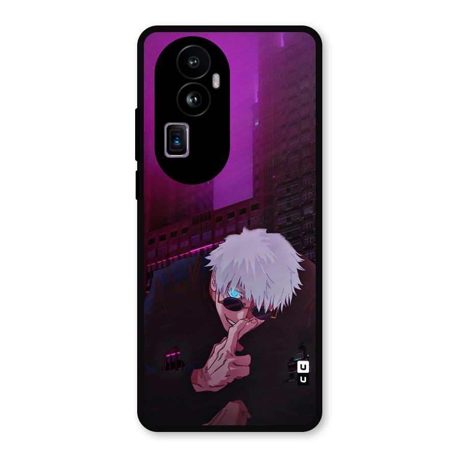 Gojo Sits Metal Back Case for Oppo Reno10 Pro Plus