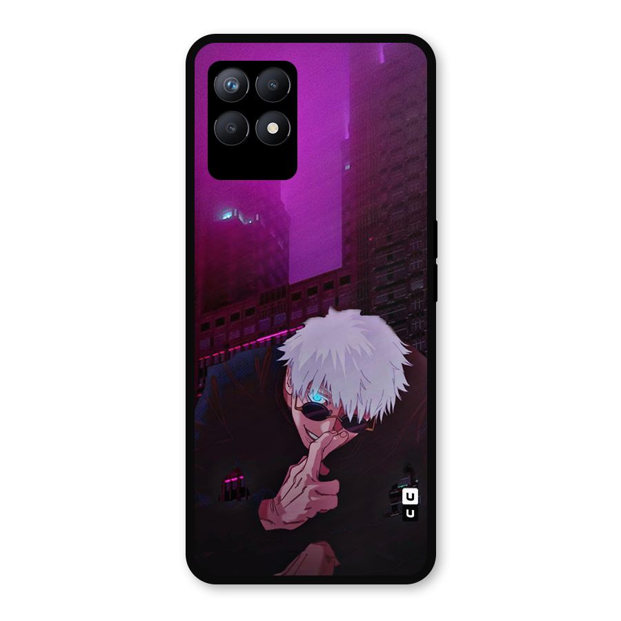 Gojo Sits Metal Back Case for Realme Narzo 50