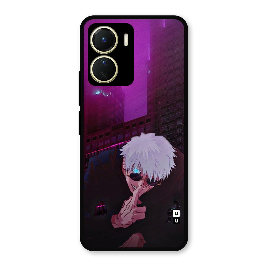 Gojo Sits Metal Back Case for Vivo T2x