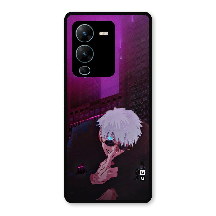 Gojo Sits Metal Back Case for Vivo V25 Pro