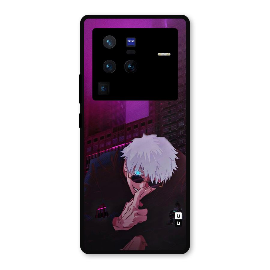 Gojo Sits Metal Back Case for Vivo X80 Pro