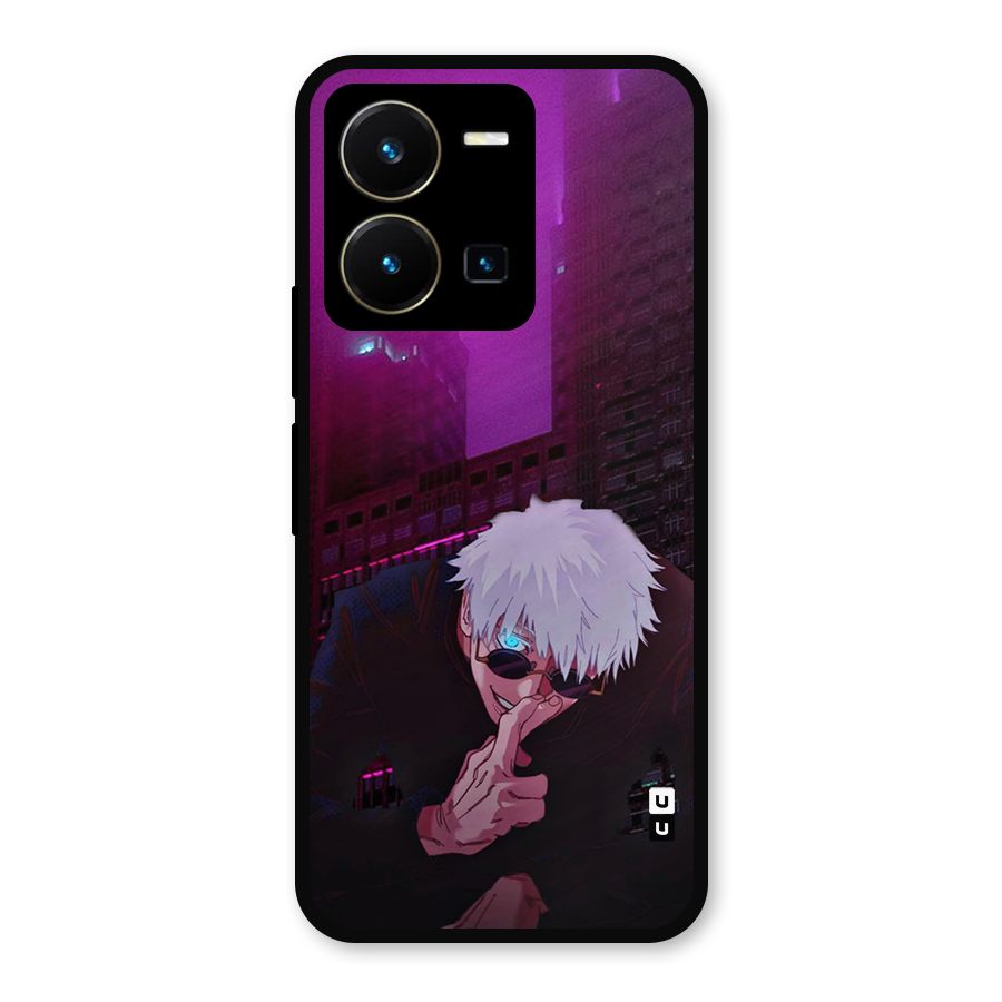 Gojo Sits Metal Back Case for Vivo Y35
