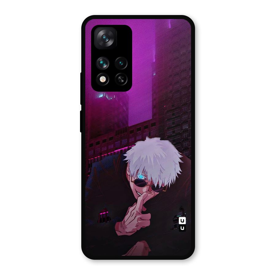 Gojo Sits Metal Back Case for Xiaomi 11i Hypercharge 5G