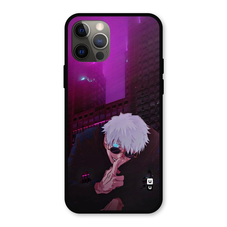Gojo Sits Metal Back Case for iPhone 12 Pro