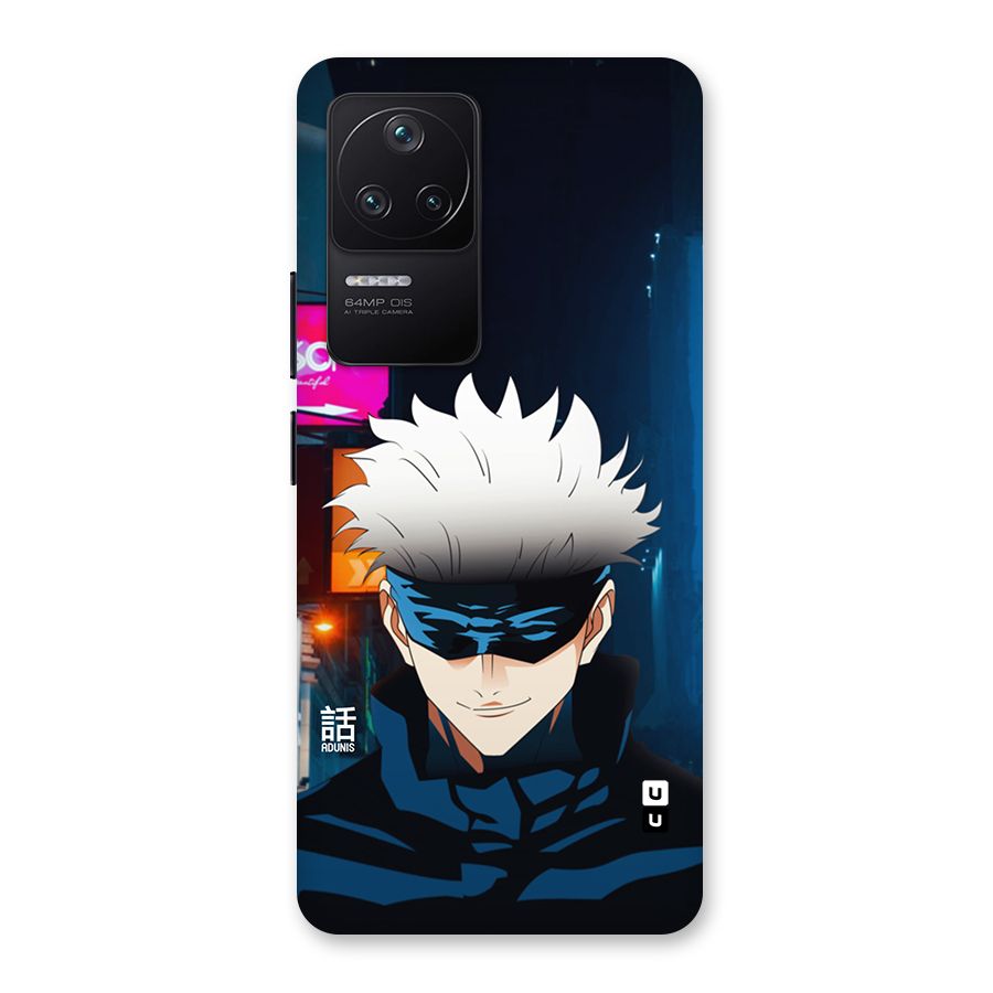 Gojo Smiles Back Case for Poco F4 5G