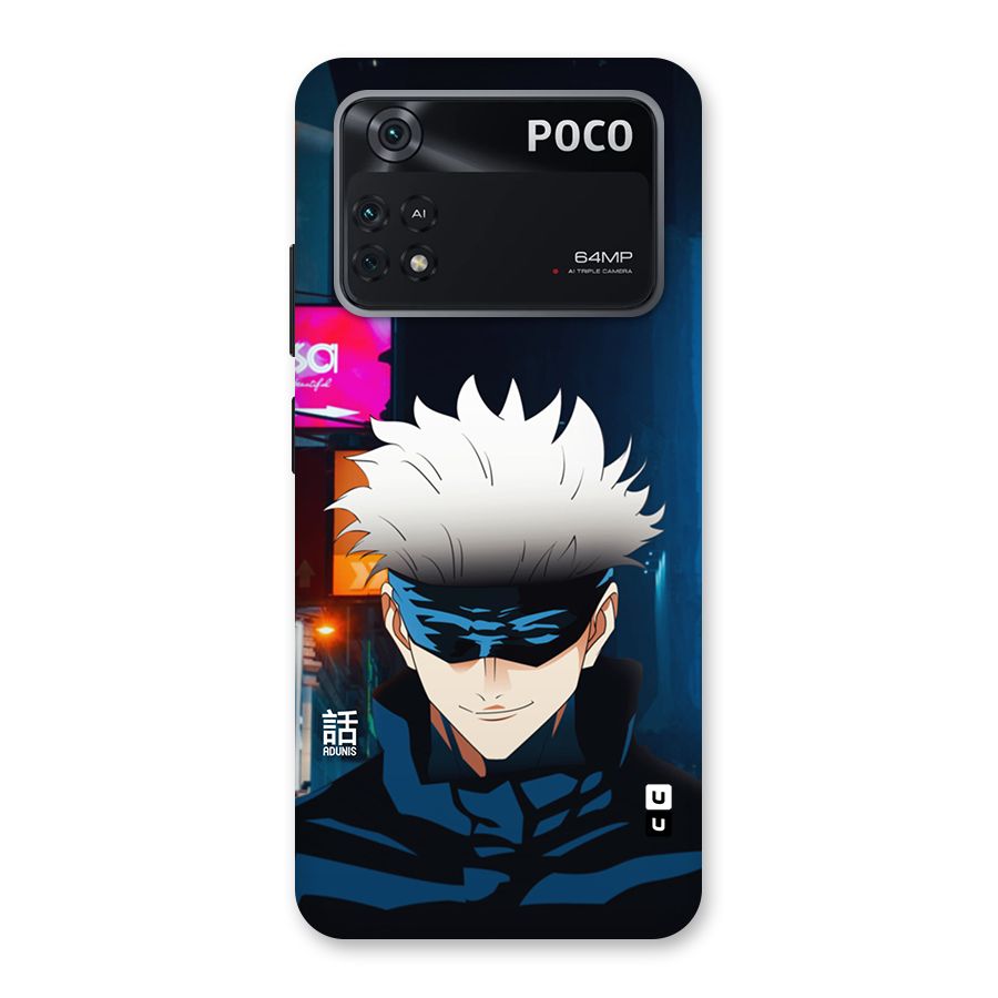 Gojo Smiles Back Case for Poco M4 Pro 4G
