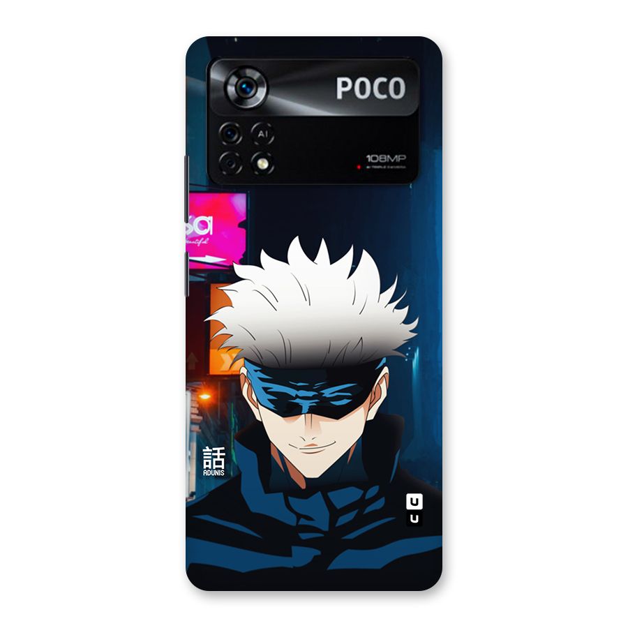 Gojo Smiles Back Case for Poco X4 Pro 5G
