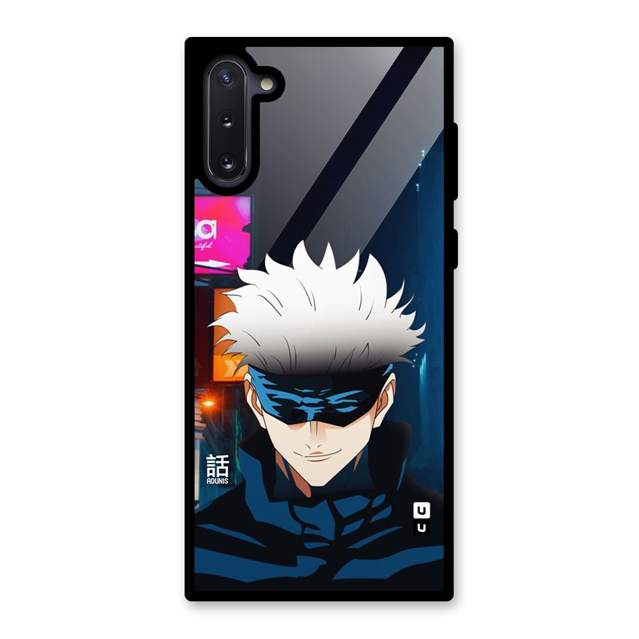 Gojo Smiles Glass Back Case for Galaxy Note 10