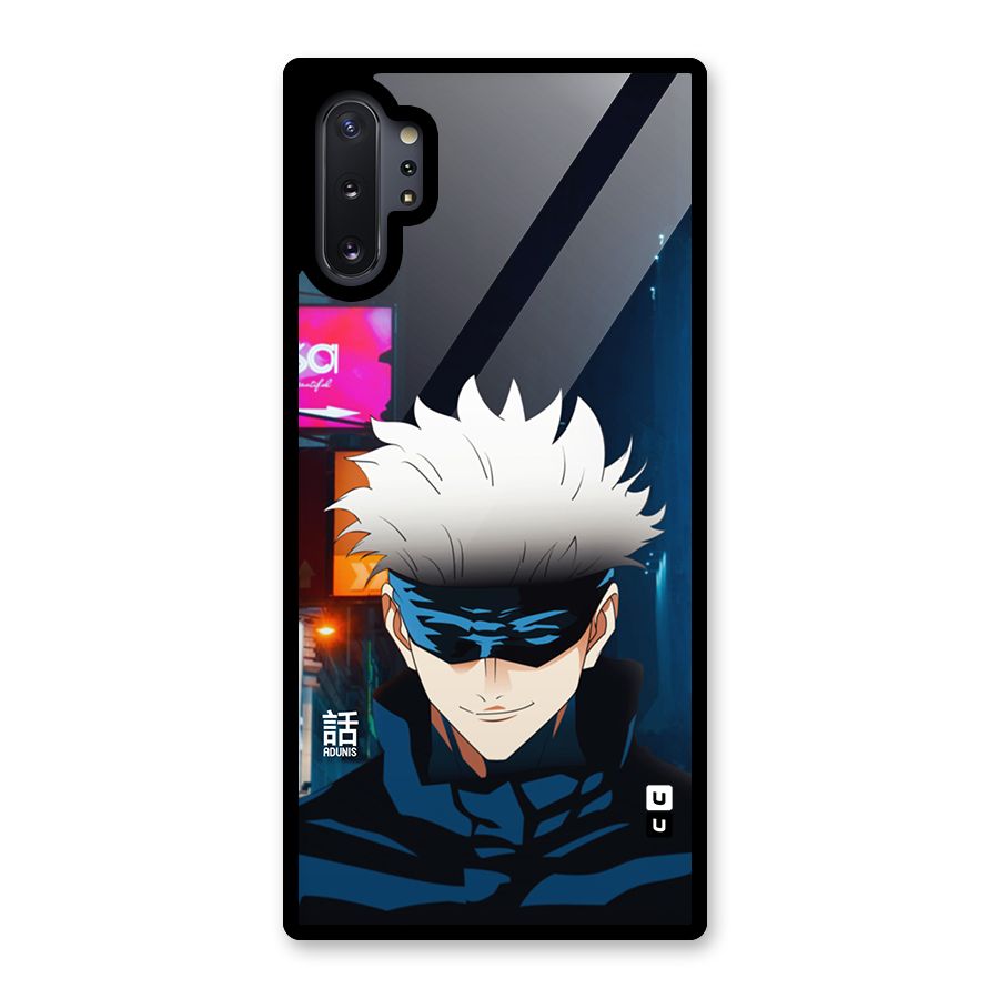 Gojo Smiles Glass Back Case for Galaxy Note 10 Plus