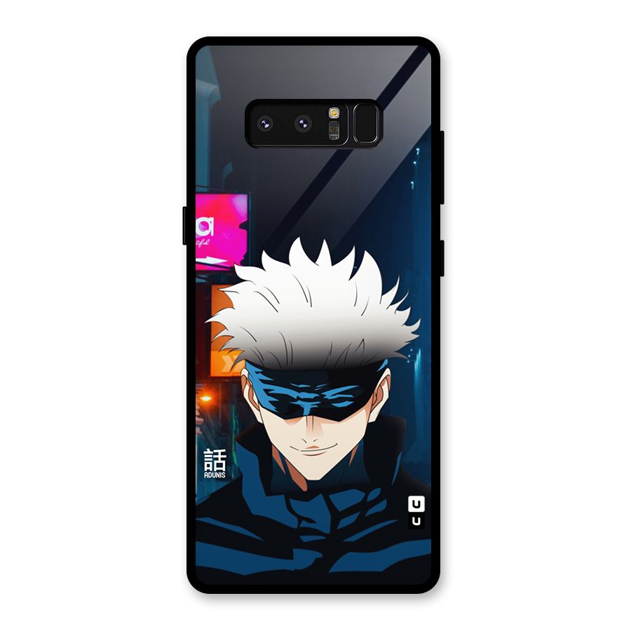 Gojo Smiles Glass Back Case for Galaxy Note 8