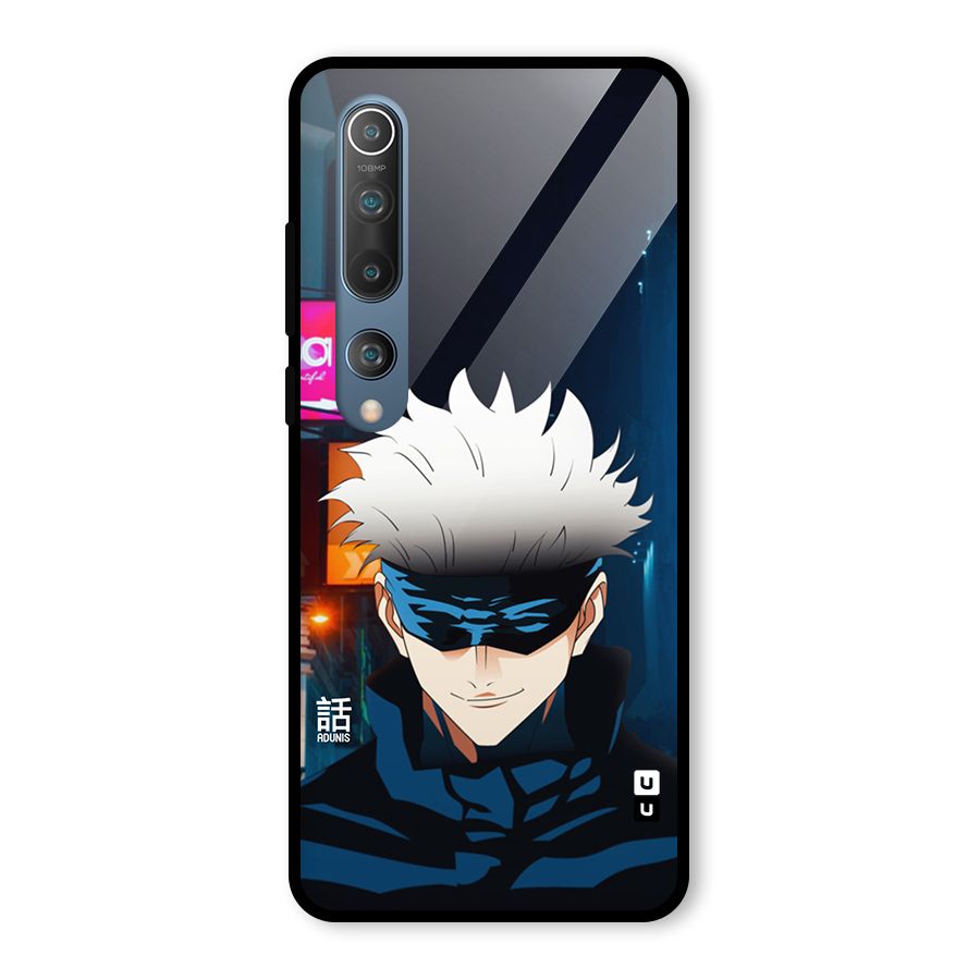 Gojo Smiles Glass Back Case for Mi 10