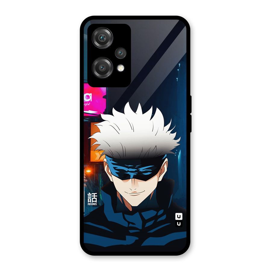 Gojo Smiles Glass Back Case for OnePlus Nord CE 2 Lite 5G