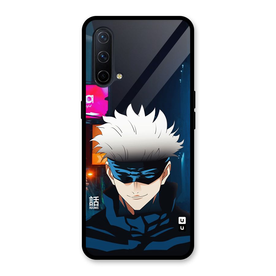 Gojo Smiles Glass Back Case for OnePlus Nord CE 5G