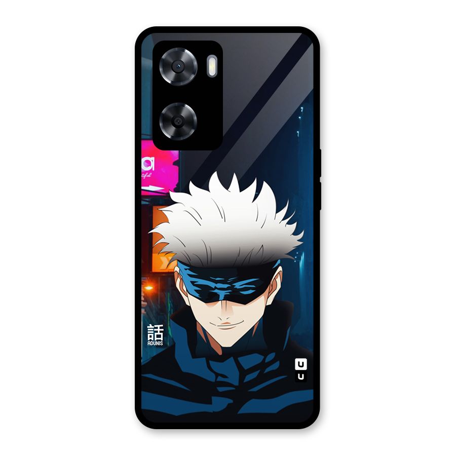 Gojo Smiles Glass Back Case for OnePlus Nord N20 SE
