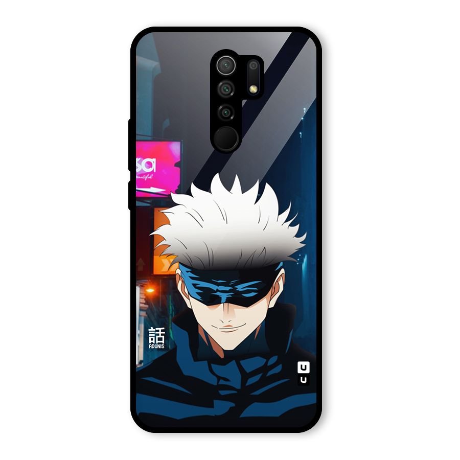 Gojo Smiles Glass Back Case for Poco M2