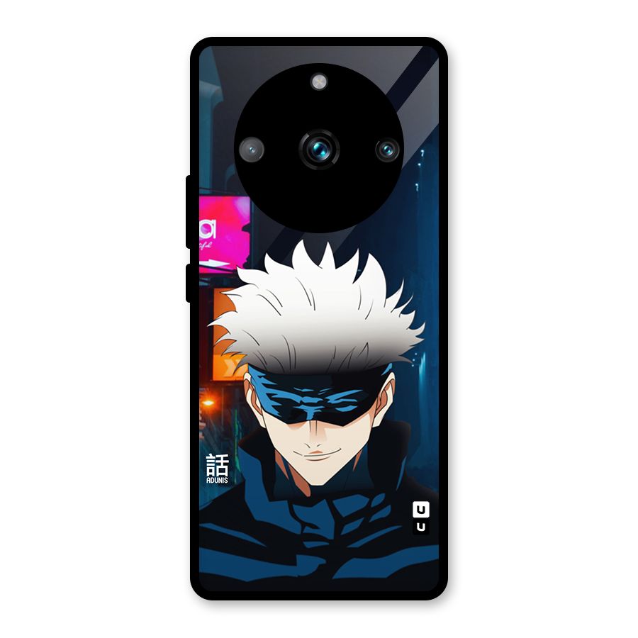 Gojo Smiles Glass Back Case for Realme 11 Pro