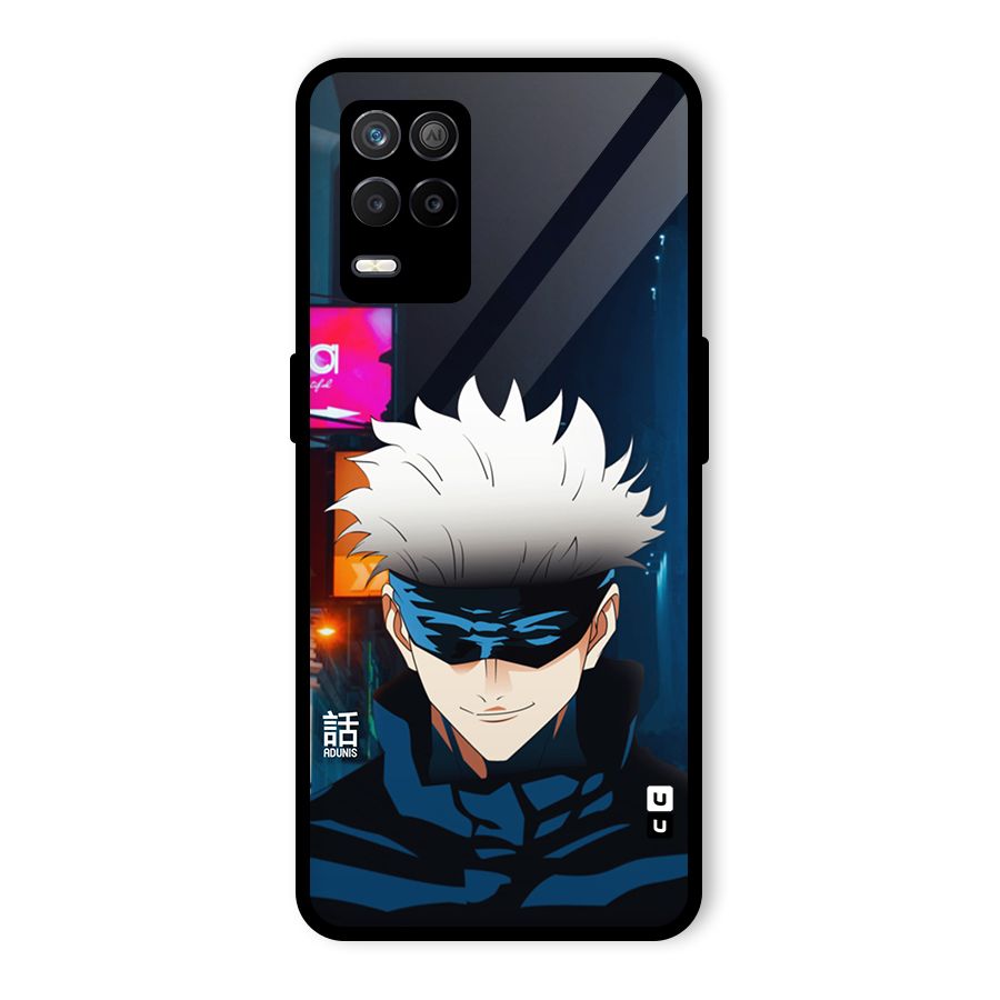 Gojo Smiles Glass Back Case for Realme 9 5G