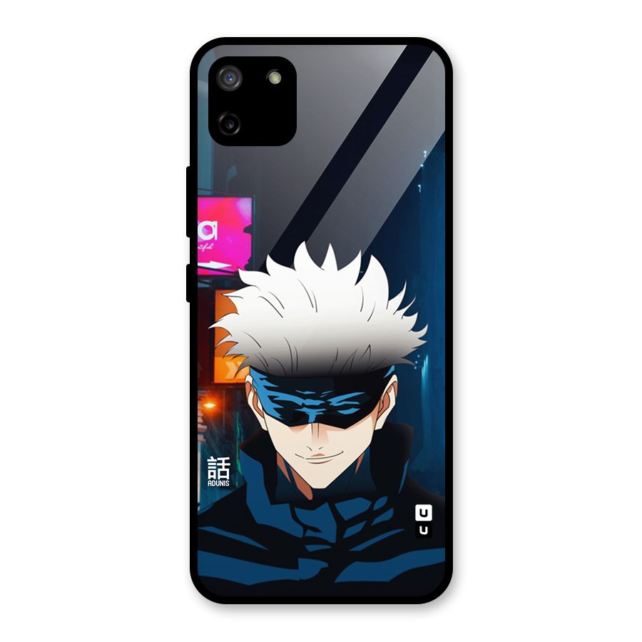 Gojo Smiles Glass Back Case for Realme C11