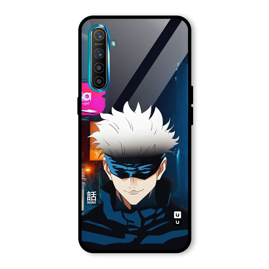 Gojo Smiles Glass Back Case for Realme X2