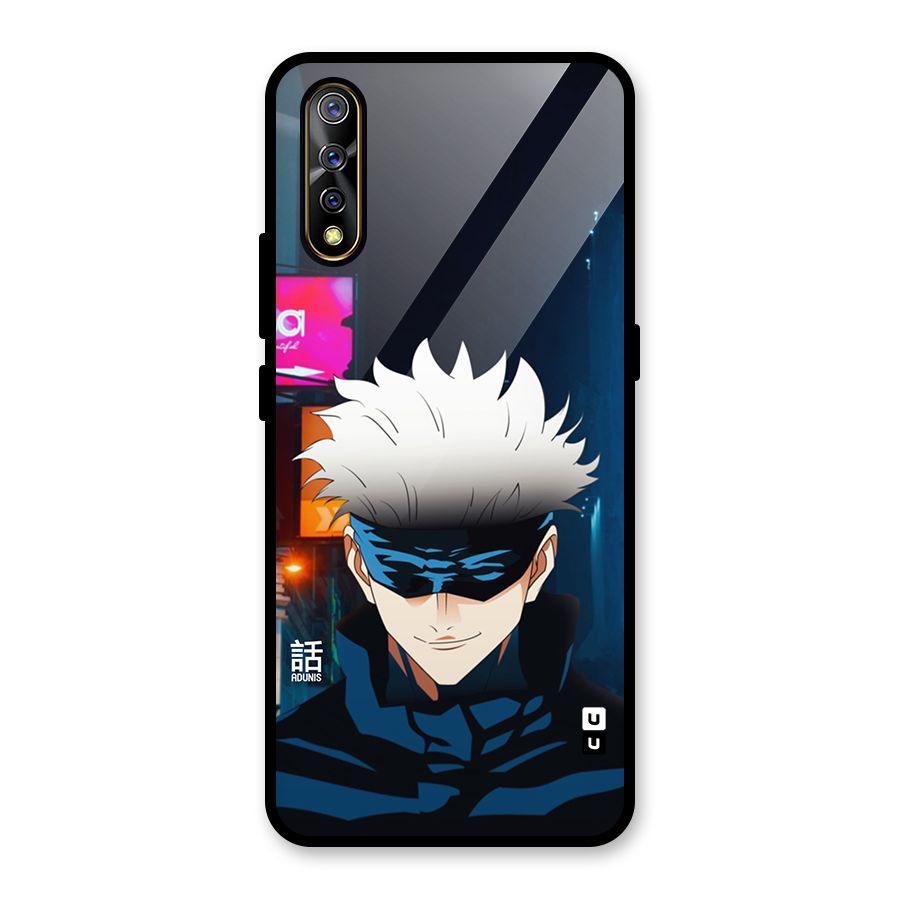 Gojo Smiles Glass Back Case for Vivo S1