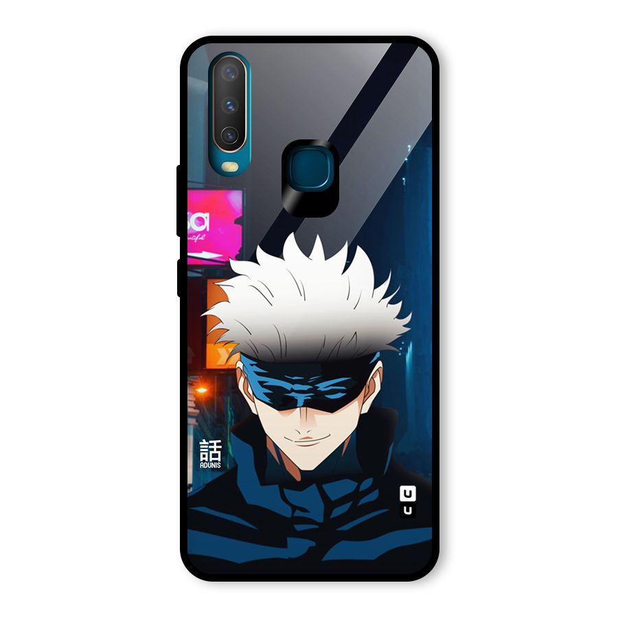 Gojo Smiles Glass Back Case for Vivo U10