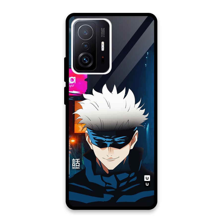 Gojo Smiles Glass Back Case for Xiaomi 11T Pro