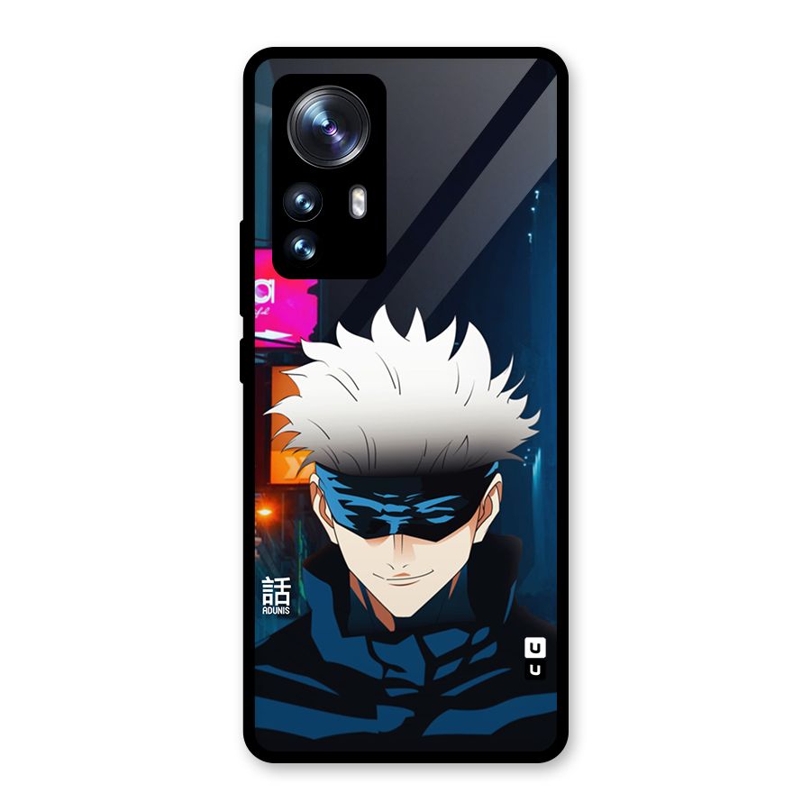 Gojo Smiles Glass Back Case for Xiaomi 12 Pro
