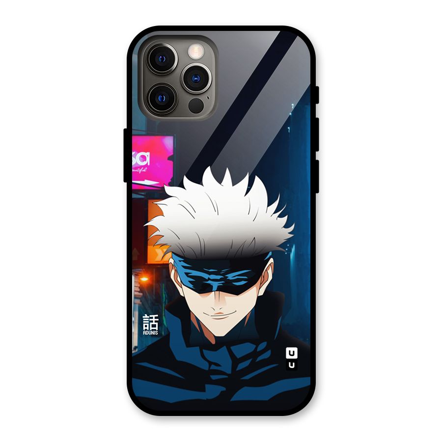 Gojo Smiles Glass Back Case for iPhone 12 Pro