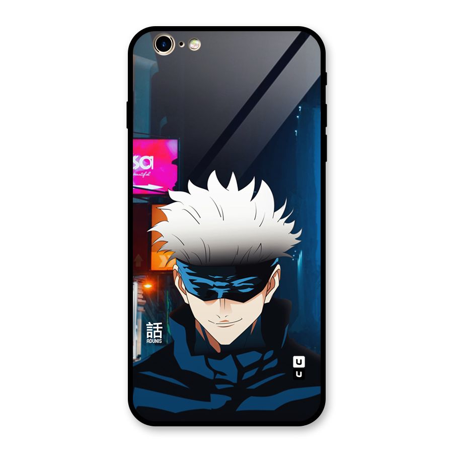 Gojo Smiles Glass Back Case for iPhone 6 Plus 6S Plus