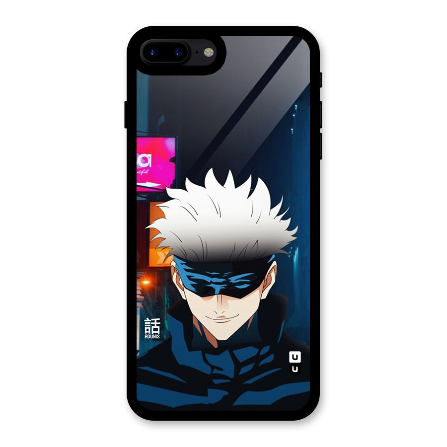 Gojo Smiles Glass Back Case for iPhone 8 Plus