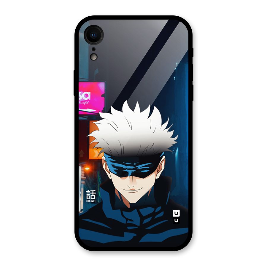 Gojo Smiles Glass Back Case for iPhone XR