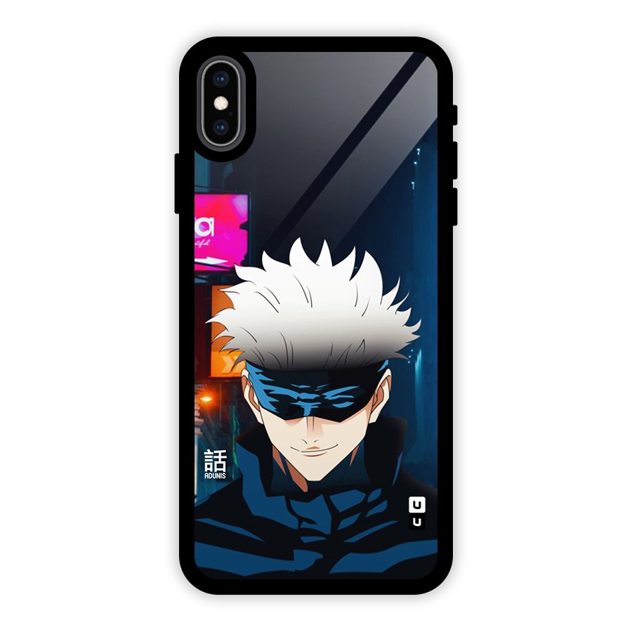 Gojo Smiles Glass Back Case for iPhone XS Max
