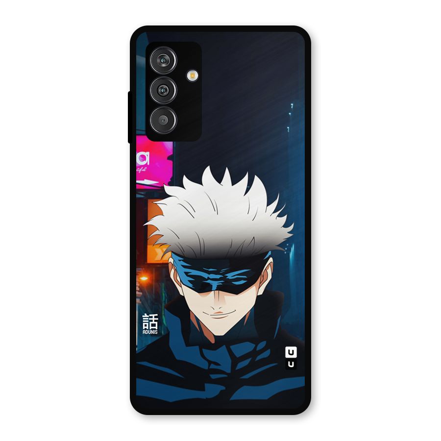 Gojo Smiles Metal Back Case for Galaxy F13
