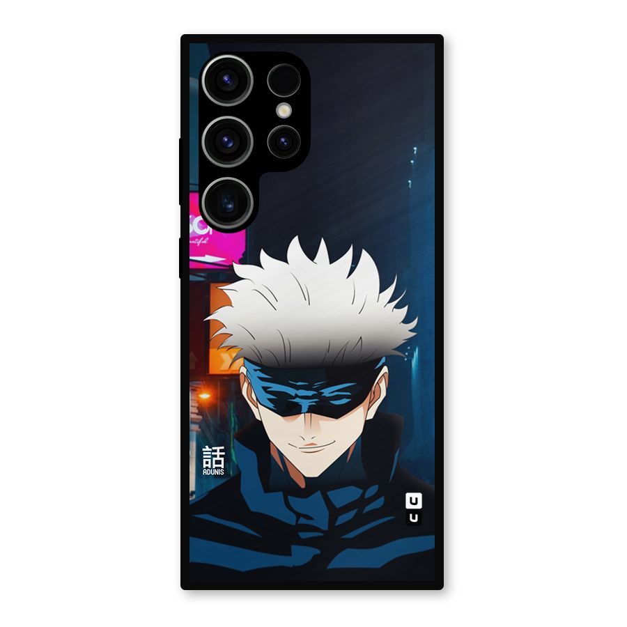 Gojo Smiles Metal Back Case for Galaxy S23 Ultra