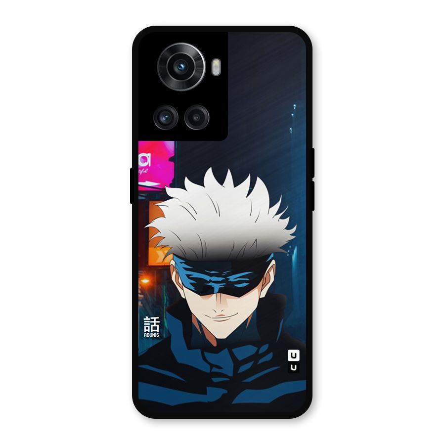 Gojo Smiles Metal Back Case for OnePlus 10R