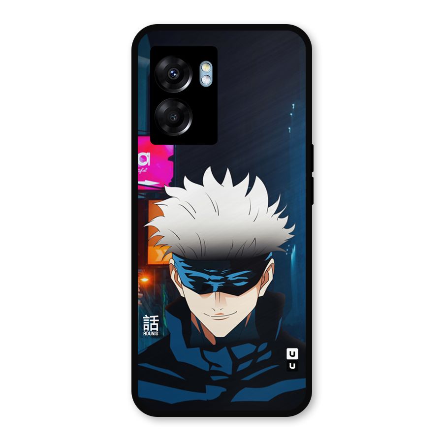 Gojo Smiles Metal Back Case for Oppo K10 (5G)