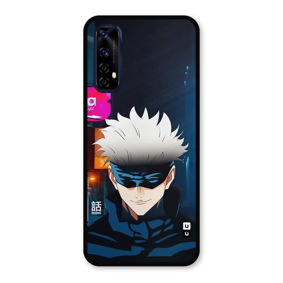 Gojo Smiles Metal Back Case for Realme 7