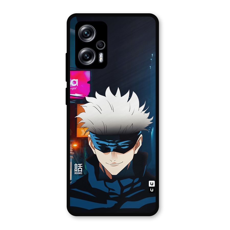 Gojo Smiles Metal Back Case for Redmi K50i