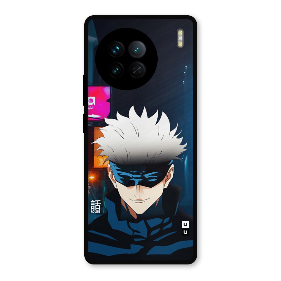 Gojo Smiles Metal Back Case for Vivo X90