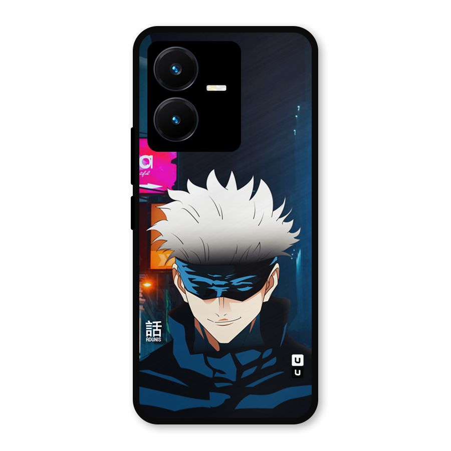 Gojo Smiles Metal Back Case for Vivo Y22