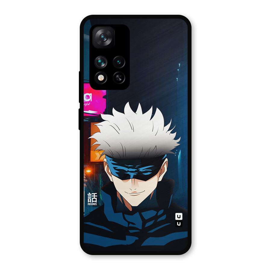 Gojo Smiles Metal Back Case for Xiaomi 11i Hypercharge 5G