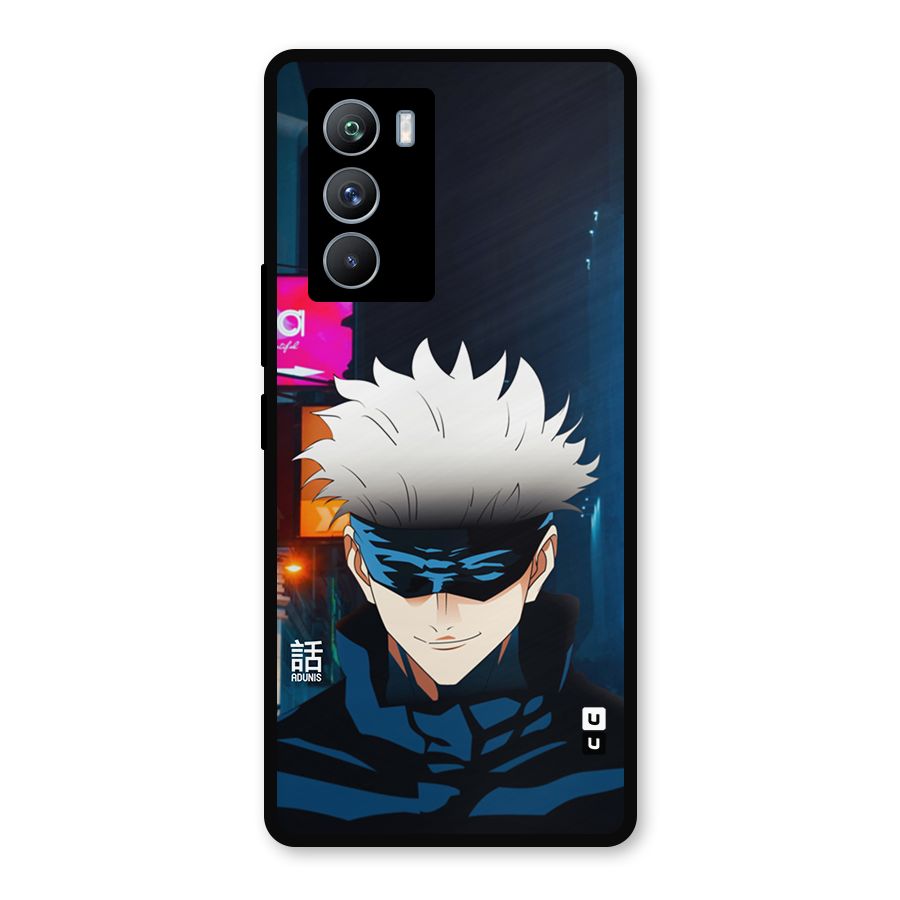 Gojo Smiles Metal Back Case for iQOO 9 SE
