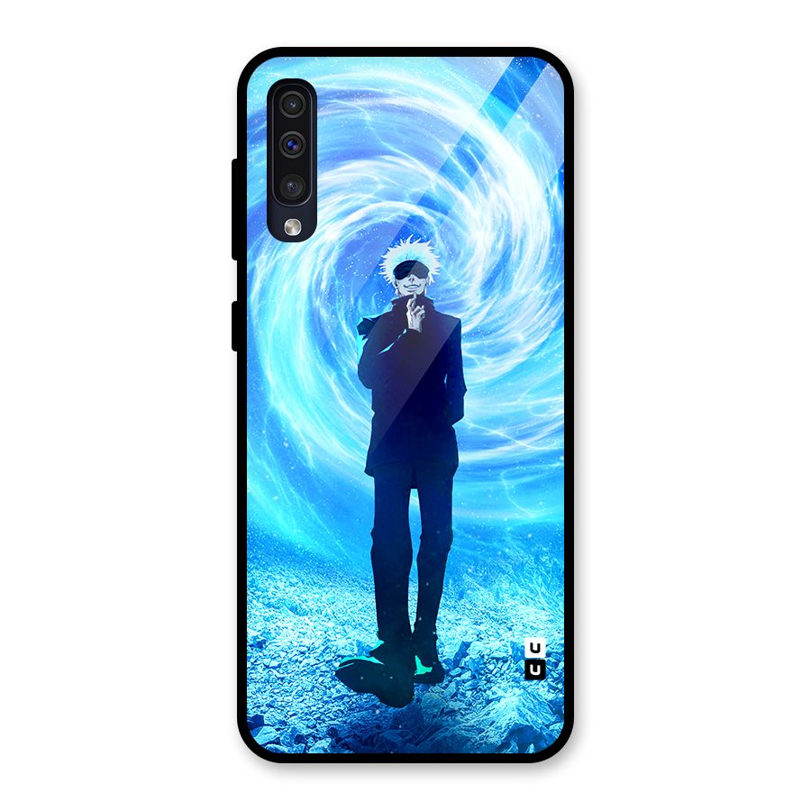 Gojo Swag Glass Back Case for Galaxy A50