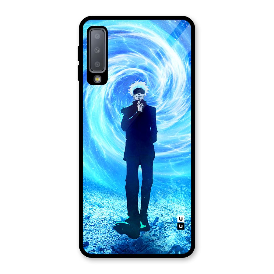 Gojo Swag Glass Back Case for Galaxy A7 (2018)